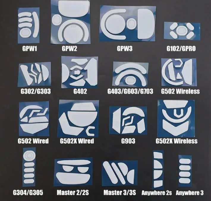 Глайди PTFE для Logitech G Pro Wireless (зразок)
